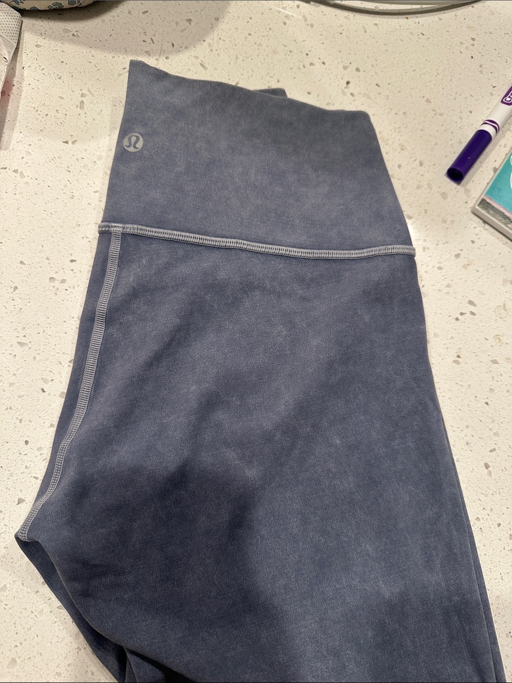 Lululemon gray/blue leggings